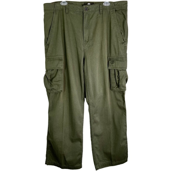 Timberland Other - Timberland Relaxed Fit Cargo Chino Pants in Army Green Men’s Size 40x30